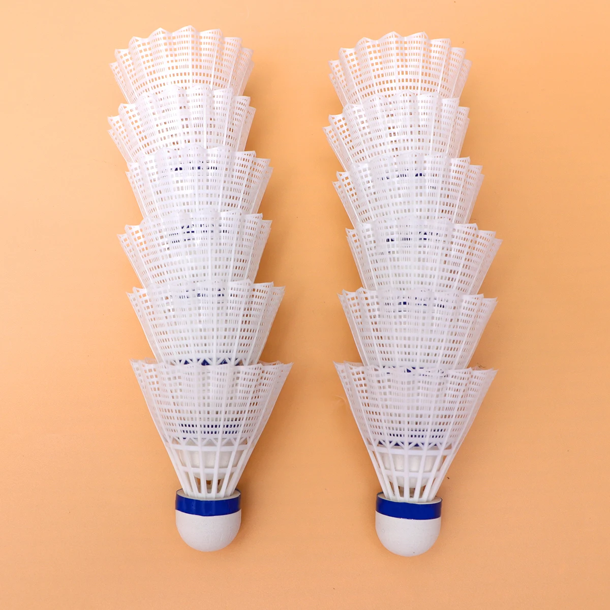 12 Pcs Badminton Durable Fitness Nylon Ball Small Shuttlecocks Thickened Simple
12 Pcs Badminton Durable Fitness Nylon Ball Small Shuttlecocks Thickened Simple
