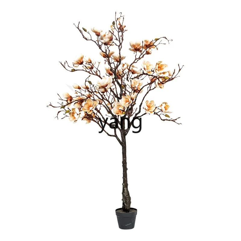 LMM Nordic Simulation Green Plant Magnolia Tree False Tree Plant Indoor Living Room Floor Potted Plant
LMM Nordic Simulation Green Plant Magnolia Tree False Tree Plant Indoor Living Room Floor Potted Plant