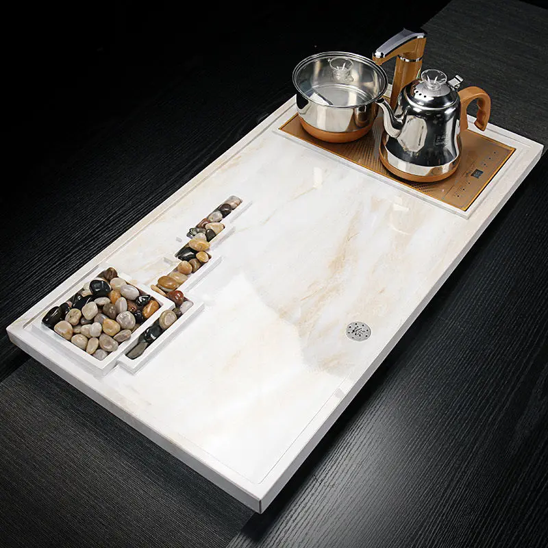 Stone Tableware Tea Tray Luxury Kung Fu Hospitality Hospitality Rectangle Long Kitchen Tea Tray Office Bandejas Home Products
Stone Tableware Tea Tray Luxury Kung Fu Hospitality Hospitality Rectangle Long Kitchen Tea Tray Office Bandejas Home Products