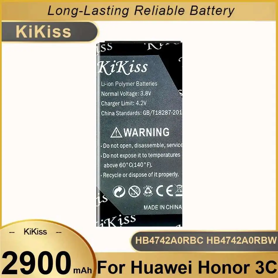 2900 мАч для Huawei Honor 3C, аккумулятор G730 G740 H30-T00 H30-T10 H30-U10 H30, прочный аккумулятор для мобильного телефона HB4742A0RBC HB4742A0RBW
2900 мАч для Huawei Honor 3C, аккумулятор G730 G740 H30-T00 H30-T10 H30-U10 H30, прочный аккумулятор для мобильного телефона HB4742A0RBC HB4742A0RBW