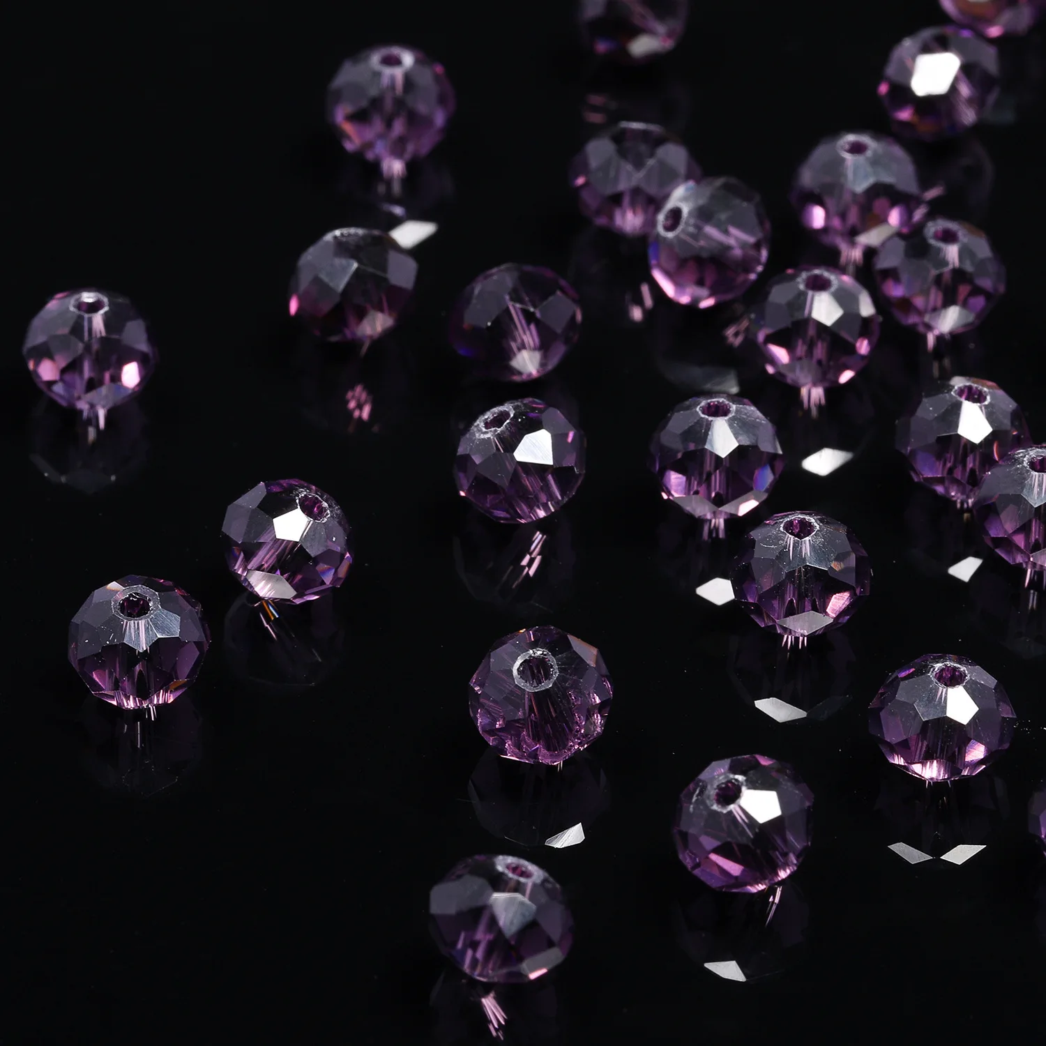 4 6 8mm Faceted Purple Glass Bead Colorful Jewelry Making DIY Craft Supplies Clear Crystal Beads for Necklace Bracelet Accessory
4 6 8mm Faceted Purple Glass Bead Colorful Jewelry Making DIY Craft Supplies Clear Crystal Beads for Necklace Bracelet Accessory