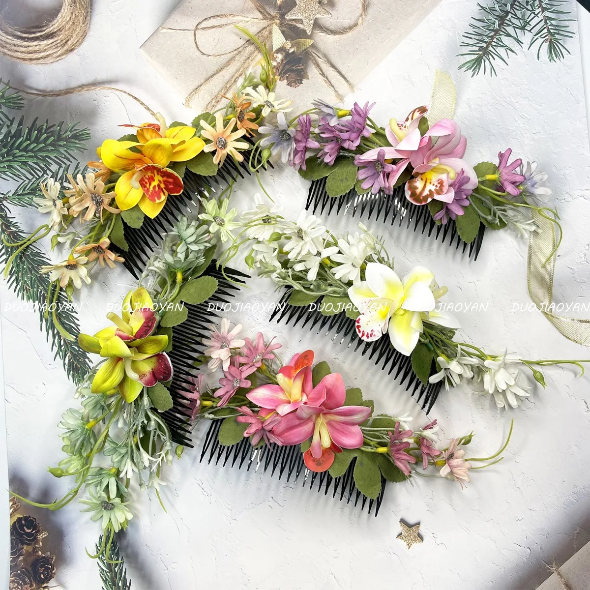 Beautiful Flowers Hair Pin Party Wedding Performance Bridesmaid Hair Combs Hair Clips for Women Girls
Beautiful Flowers Hair Pin Party Wedding Performance Bridesmaid Hair Combs Hair Clips for Women Girls
