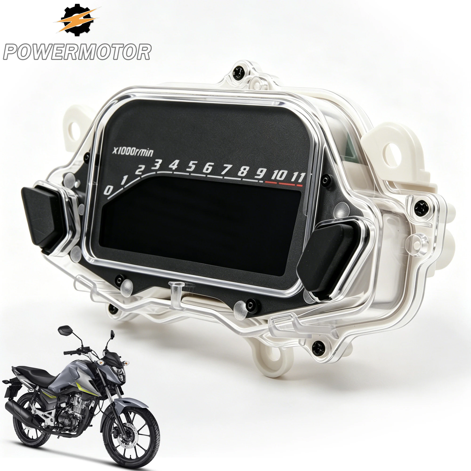 For Honda Titan CG160 CG150 Dashboard Digital Speedometer Total Mileage Indicator Light Waterproof Motobike Street Bike Modified
For Honda Titan CG160 CG150 Dashboard Digital Speedometer Total Mileage Indicator Light Waterproof Motobike Street Bike Modified