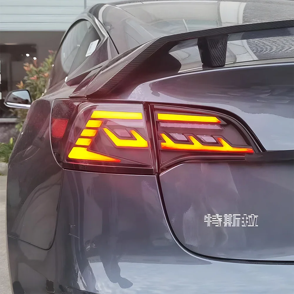 Автоматические задние фонари для Tesla Model 3 Model Y 2019-2023, светодиодные автомобильные задние фонари в сборе, обновленная динамическая сигнальная лампа, аксессуары
Автоматические задние фонари для Tesla Model 3 Model Y 2019-2023, светодиодные автомобильные задние фонари в сборе, обновленная динамическая сигнальная лампа, аксессуары