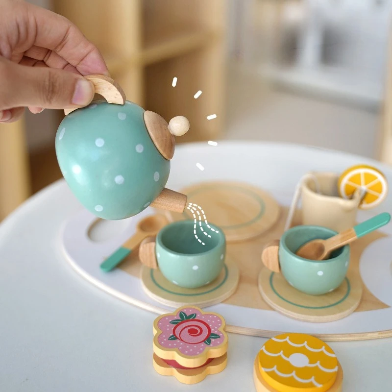 Wooden Kids Play Dessert Shop Toy – Pretend Ice Cream Tea Set & Tray for Boys and Girls Role Play Gift
Wooden Kids Play Dessert Shop Toy – Pretend Ice Cream Tea Set & Tray for Boys and Girls Role Play Gift