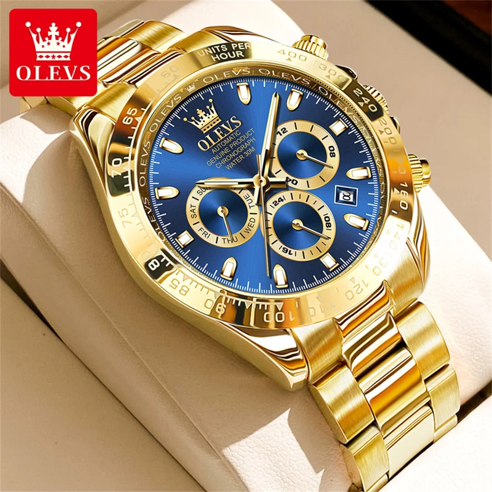 OLEVS 6638 Multifunctional Men’s Wristwatch Classic Waterproof Chronograph Calendar Fully Automatic Mechanical Men’s Watch
OLEVS 6638 Multifunctional Men’s Wristwatch Classic Waterproof Chronograph Calendar Fully Automatic Mechanical Men’s Watch