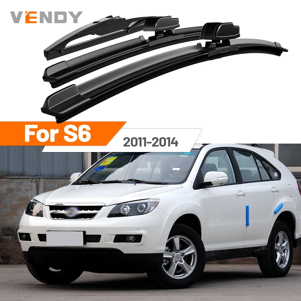 For BYD S6 2011-2014 2012 2013 Front & Rear Windshield Wiper Blades Windscreen Wipers Set Accessories
For BYD S6 2011-2014 2012 2013 Front & Rear Windshield Wiper Blades Windscreen Wipers Set Accessories