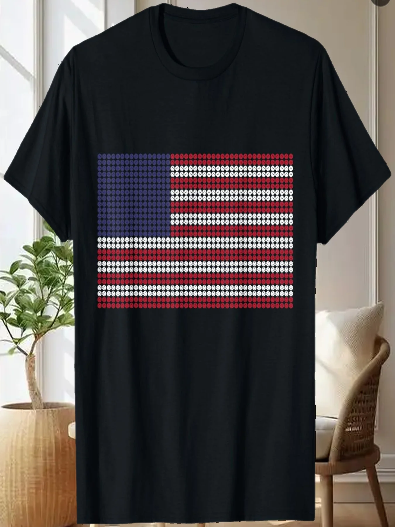 Футболка с патриотическим американским флагом Pickleball 4 июля США
Футболка с патриотическим американским флагом Pickleball 4 июля США