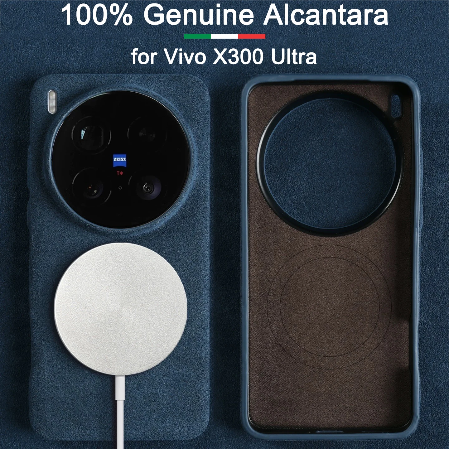 for ALCANTARA Full Coverage Magnetic Case For Vivo X300 Ultra Pro X300s for with Magsafe Artificial Leather Suede Phone Cover
for ALCANTARA Full Coverage Magnetic Case For Vivo X300 Ultra Pro X300s for with Magsafe Artificial Leather Suede Phone Cover