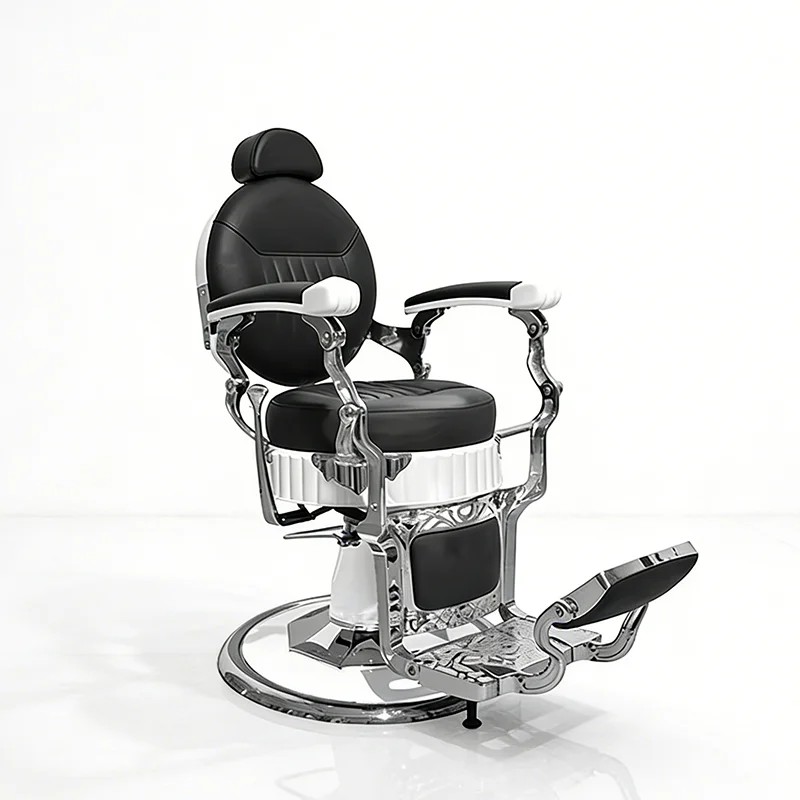 kr-Luxury Round Base Beauty Salon Massage Table Bed Modern Adjustable Reclining Heavy Duty Hairdressing Barber Chair for Sale!
kr-Luxury Round Base Beauty Salon Massage Table Bed Modern Adjustable Reclining Heavy Duty Hairdressing Barber Chair for Sale!