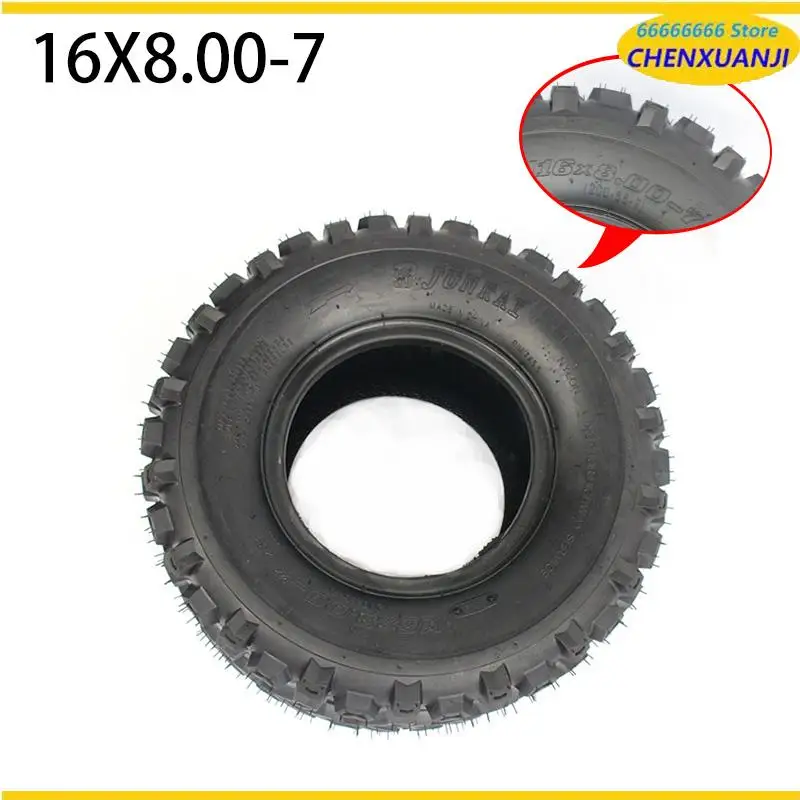 Hot Sale Good Quality 16x8.00-7 Vacuum Tyre ATV Tire Fit for ATV 50CC,90CC,70CC,110CC,125CC Outer Tyre
Hot Sale Good Quality 16x8.00-7 Vacuum Tyre ATV Tire Fit for ATV 50CC,90CC,70CC,110CC,125CC Outer Tyre