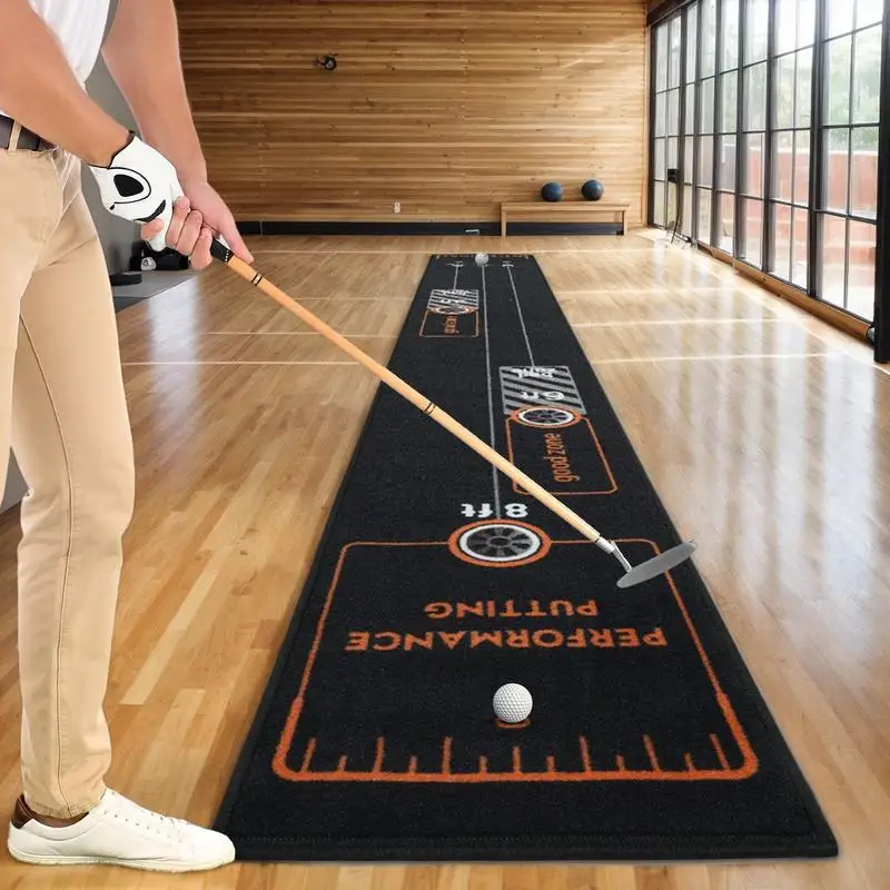 Golf Putting Mat 3 Meters Practice Putting Mat Indoor Putting Mat Lightweight Golf Turf Practice Mat Golf Hitting Mat for Home
Golf Putting Mat 3 Meters Practice Putting Mat Indoor Putting Mat Lightweight Golf Turf Practice Mat Golf Hitting Mat for Home