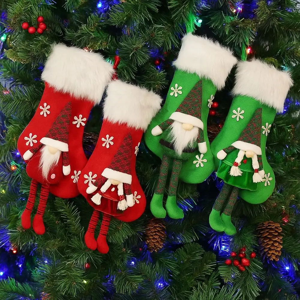 Portable Plush Christmas Stockings Santa Claus Cute Fireplace Decor Socks Hanging Large Christmas Gift Bag Home Decors
Portable Plush Christmas Stockings Santa Claus Cute Fireplace Decor Socks Hanging Large Christmas Gift Bag Home Decors