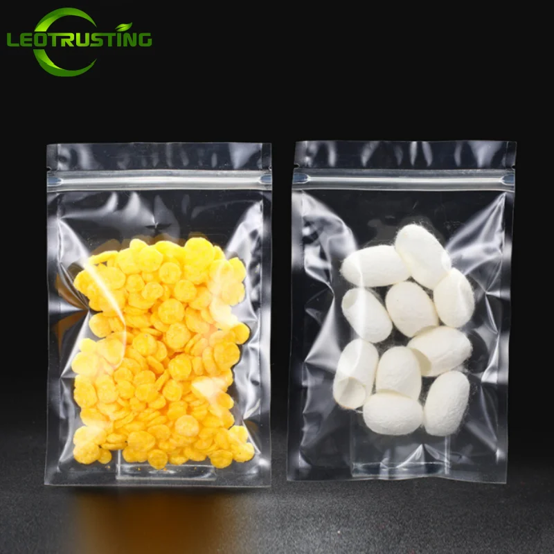 50PCS Clear Flat Plastic Zipper Packaging Bag Resealable DIY Matcha Seafood Snack Candy Sugar Spice Cocoa Tea Storage Pouches
50PCS Clear Flat Plastic Zipper Packaging Bag Resealable DIY Matcha Seafood Snack Candy Sugar Spice Cocoa Tea Storage Pouches
