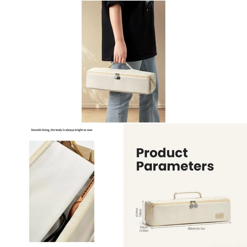 E56B Modern Storage Bag with Strong Material Portable Hair Tool Planner for HT01
E56B Modern Storage Bag with Strong Material Portable Hair Tool Planner for HT01
