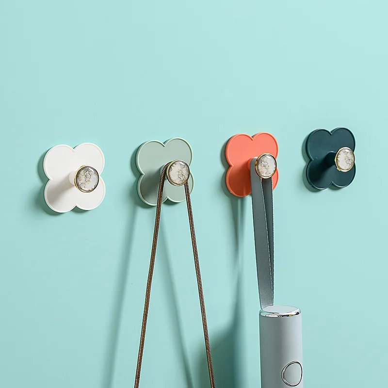 Wall hook with strong adhesive Clover sticker, for bathroom, kitchen, door, key organizer, home decoration, 4PCs
Wall hook with strong adhesive Clover sticker, for bathroom, kitchen, door, key organizer, home decoration, 4PCs