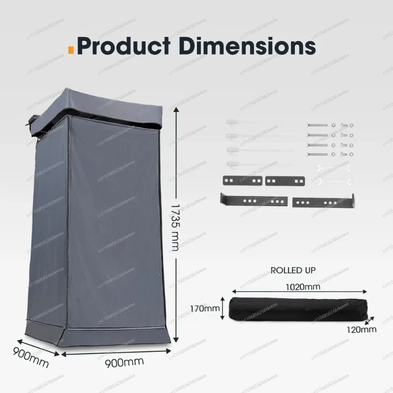 Multifunctional Foldable Camping Bath Tent LED Strip Light Design Portable Car Side Awning For Outdoor Privacy
Multifunctional Foldable Camping Bath Tent LED Strip Light Design Portable Car Side Awning For Outdoor Privacy