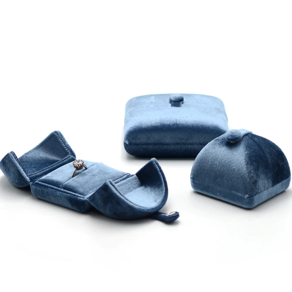 Mist Blue Organizer Convenient Earrings Necklaces Storage Case Velvet Jewelry Box Elegant Ring Storage Box For Gift Packaging
Mist Blue Organizer Convenient Earrings Necklaces Storage Case Velvet Jewelry Box Elegant Ring Storage Box For Gift Packaging