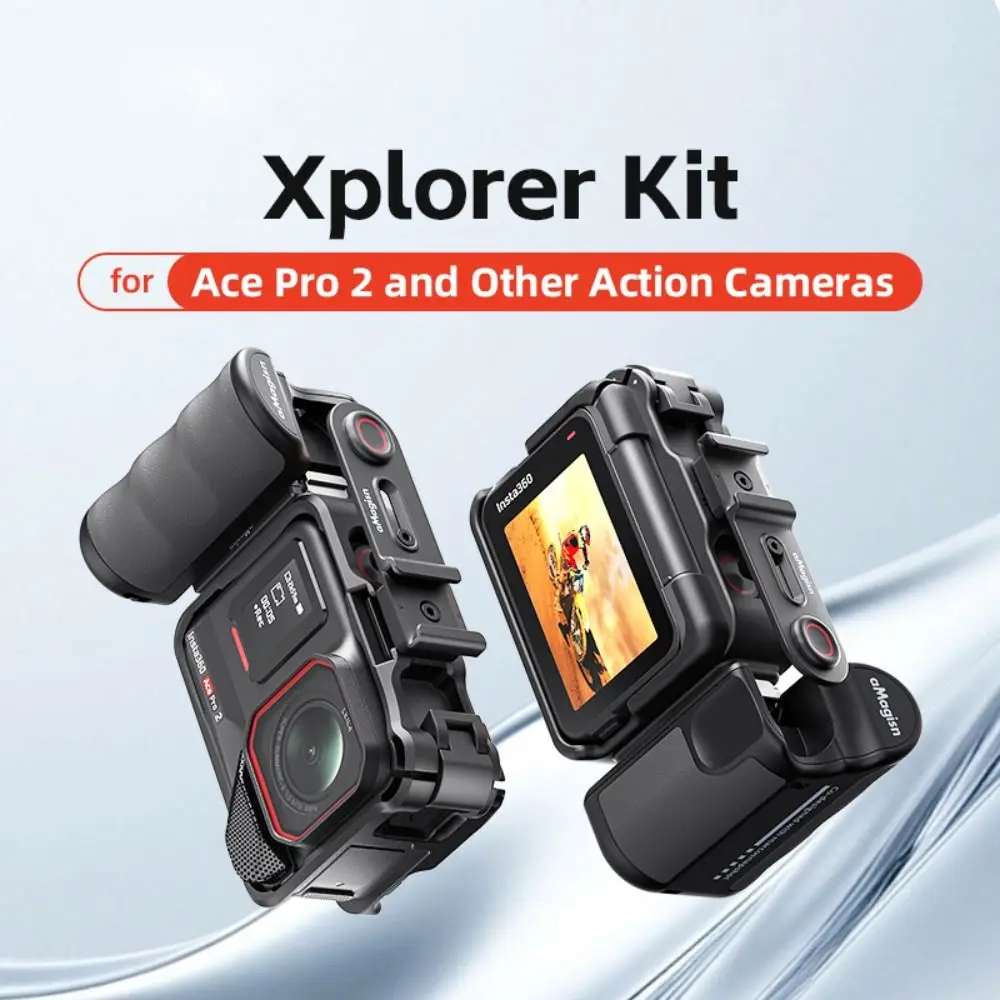 Plastic Action Camera Grip Handle Quick Release Adjustable StreetGrip Vlog Holder Shutter Button for DJI Action/Insta360 Ace Pro
Plastic Action Camera Grip Handle Quick Release Adjustable StreetGrip Vlog Holder Shutter Button for DJI Action/Insta360 Ace Pro