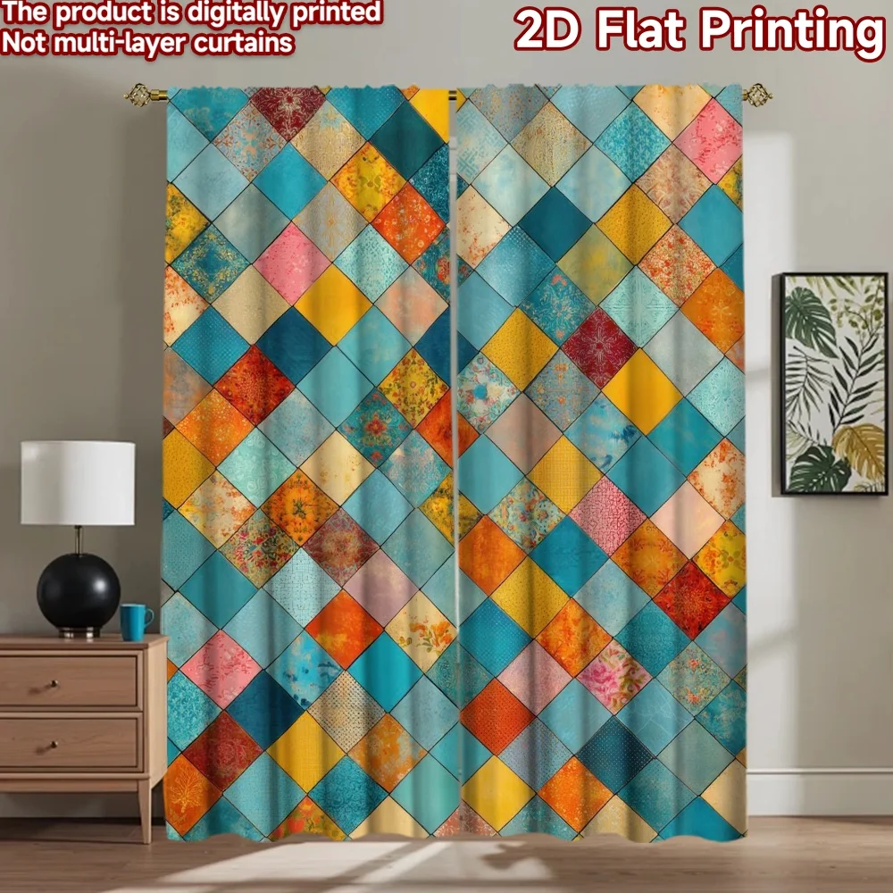 1pc 2D flat Photography Backdrop Background cloth Colorful Geometric Squares (2) 100% Polyester Festive Holiday for Holiday home
1pc 2D flat Photography Backdrop Background cloth Colorful Geometric Squares (2) 100% Polyester Festive Holiday for Holiday home