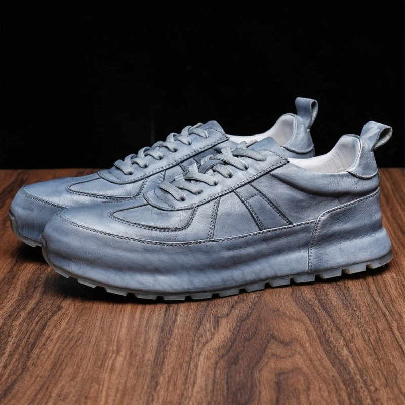 Роскошные дизайнерские повседневные туфли для мужчин из натуральной кожи, оксфорды ручной работы на толстой подошве, модные спортивные туфли для увеличения роста
Роскошные дизайнерские повседневные туфли для мужчин из натуральной кожи, оксфорды ручной работы на толстой подошве, модные спортивные туфли для увеличения роста