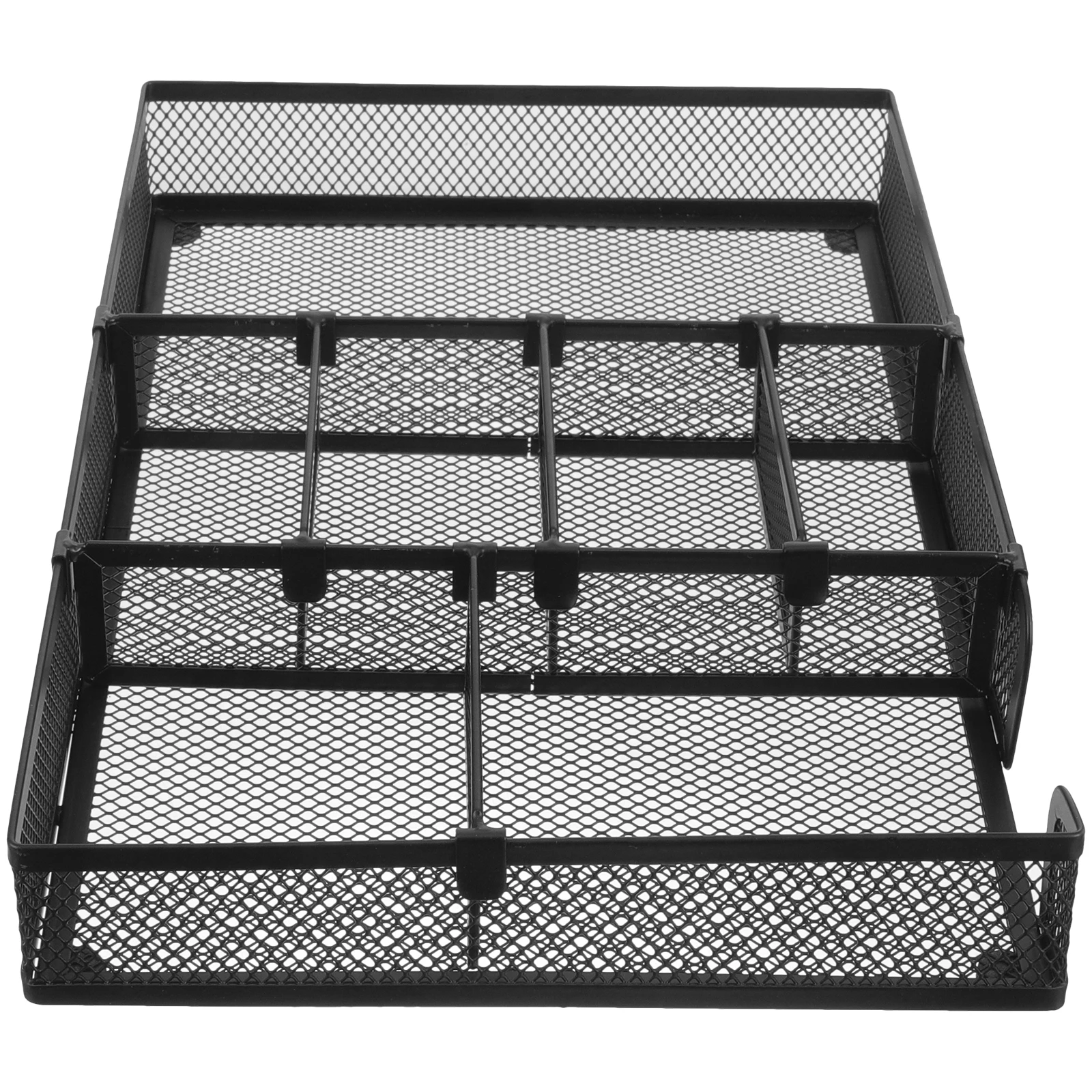 Metal Drawer Organizer Desk Storage Folder Holder Office Table Black Mesh Basket File Pencil Home Use Efficient
Metal Drawer Organizer Desk Storage Folder Holder Office Table Black Mesh Basket File Pencil Home Use Efficient