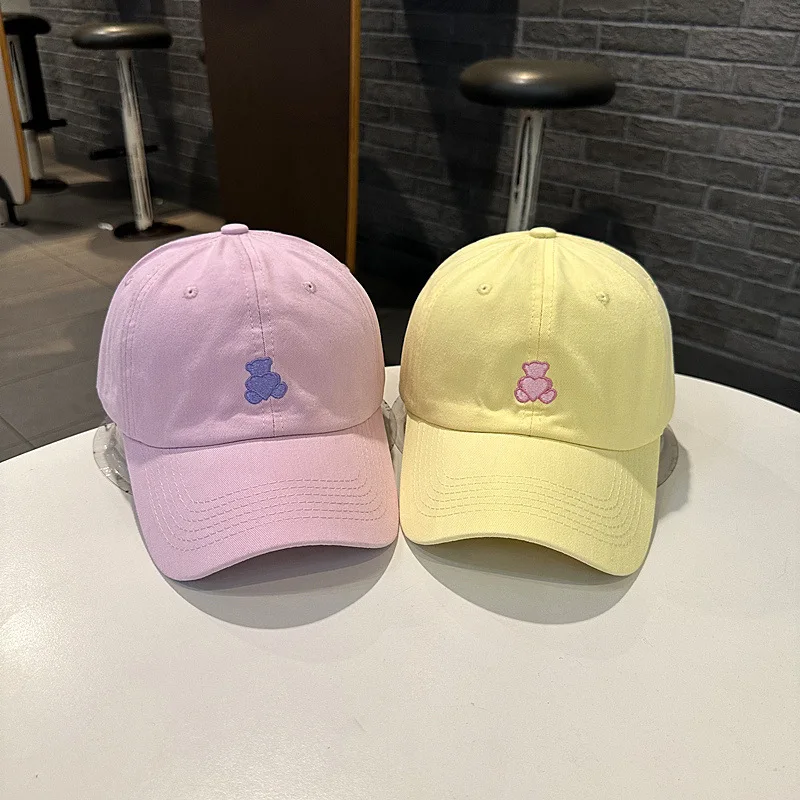 Baseball Cap Women Simple Love Bear Embroidered Baseball Cap Outdoor Street Youth Couple Hat Sports Cap
Baseball Cap Women Simple Love Bear Embroidered Baseball Cap Outdoor Street Youth Couple Hat Sports Cap