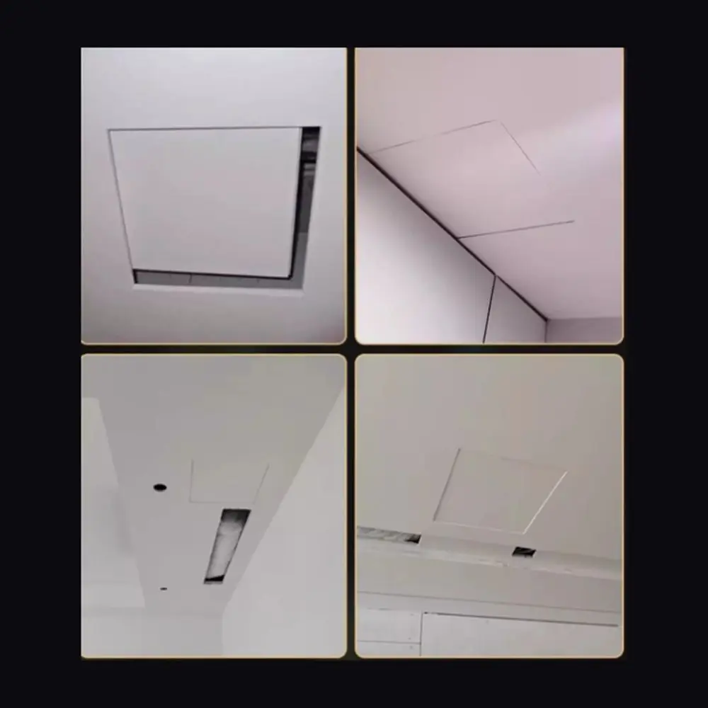 Aluminum alloy Cement Board Access Panel Invisible Moisture-proof Maintenance Access Port Anti-corrosion Ceiling Inspection Hole
Aluminum alloy Cement Board Access Panel Invisible Moisture-proof Maintenance Access Port Anti-corrosion Ceiling Inspection Hole