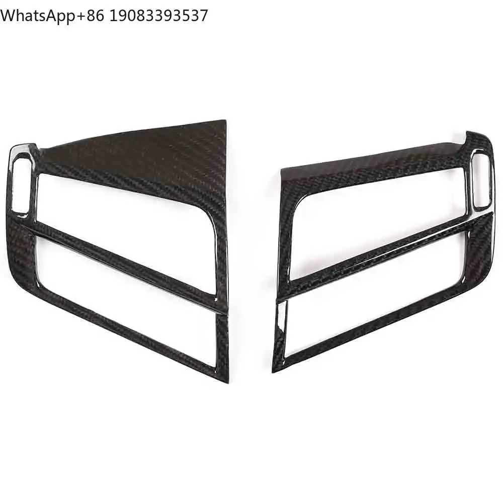 Johhar Real Dry Carbon Fiber 3K Twill Glossy Side Air Vent Trim Cover for BMW X5/X6 2014-2018 | 2PCS Interior Tuning Accessories
Johhar Real Dry Carbon Fiber 3K Twill Glossy Side Air Vent Trim Cover for BMW X5/X6 2014-2018 | 2PCS Interior Tuning Accessories