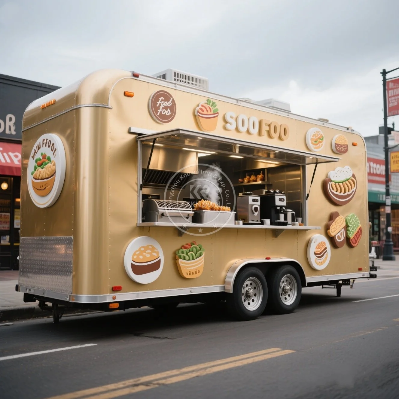 2025 Mobile Coffee Trailer Food Vending Cart Food Car Custom Color Pull The Dining Cart for Sale Unpowered Food Car
2025 Mobile Coffee Trailer Food Vending Cart Food Car Custom Color Pull The Dining Cart for Sale Unpowered Food Car
