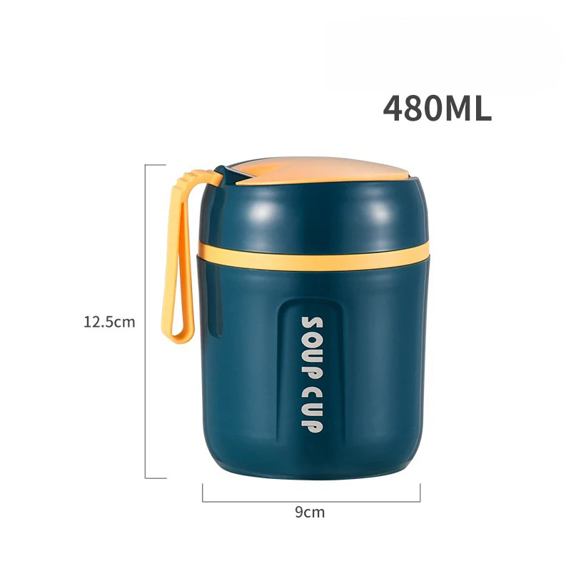 480ml Insulated Food Jar For Hot Food With Lid Stainless Steel Wide Mouth Lunch Jar Insulated Lunch Container
480ml Insulated Food Jar For Hot Food With Lid Stainless Steel Wide Mouth Lunch Jar Insulated Lunch Container