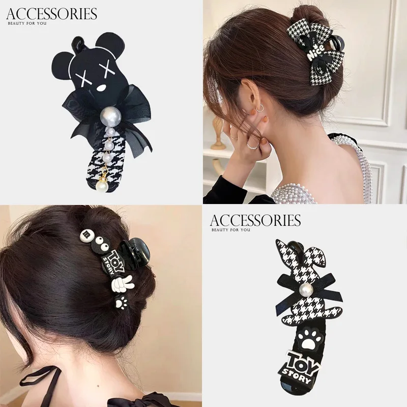 Cartoon Anime Bear and Bunny Shark Clip for Women Fashionable Simple Hair Accessories korean hair accessories
Cartoon Anime Bear and Bunny Shark Clip for Women Fashionable Simple Hair Accessories korean hair accessories