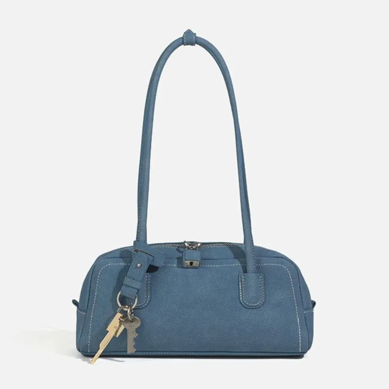 Retro Blue Shoulder Bags Handbag Y2k Female Leather Zipper Chic Casual Underarm Bag Women Vintage Luxury Designer Bag 2025 New
Retro Blue Shoulder Bags Handbag Y2k Female Leather Zipper Chic Casual Underarm Bag Women Vintage Luxury Designer Bag 2025 New