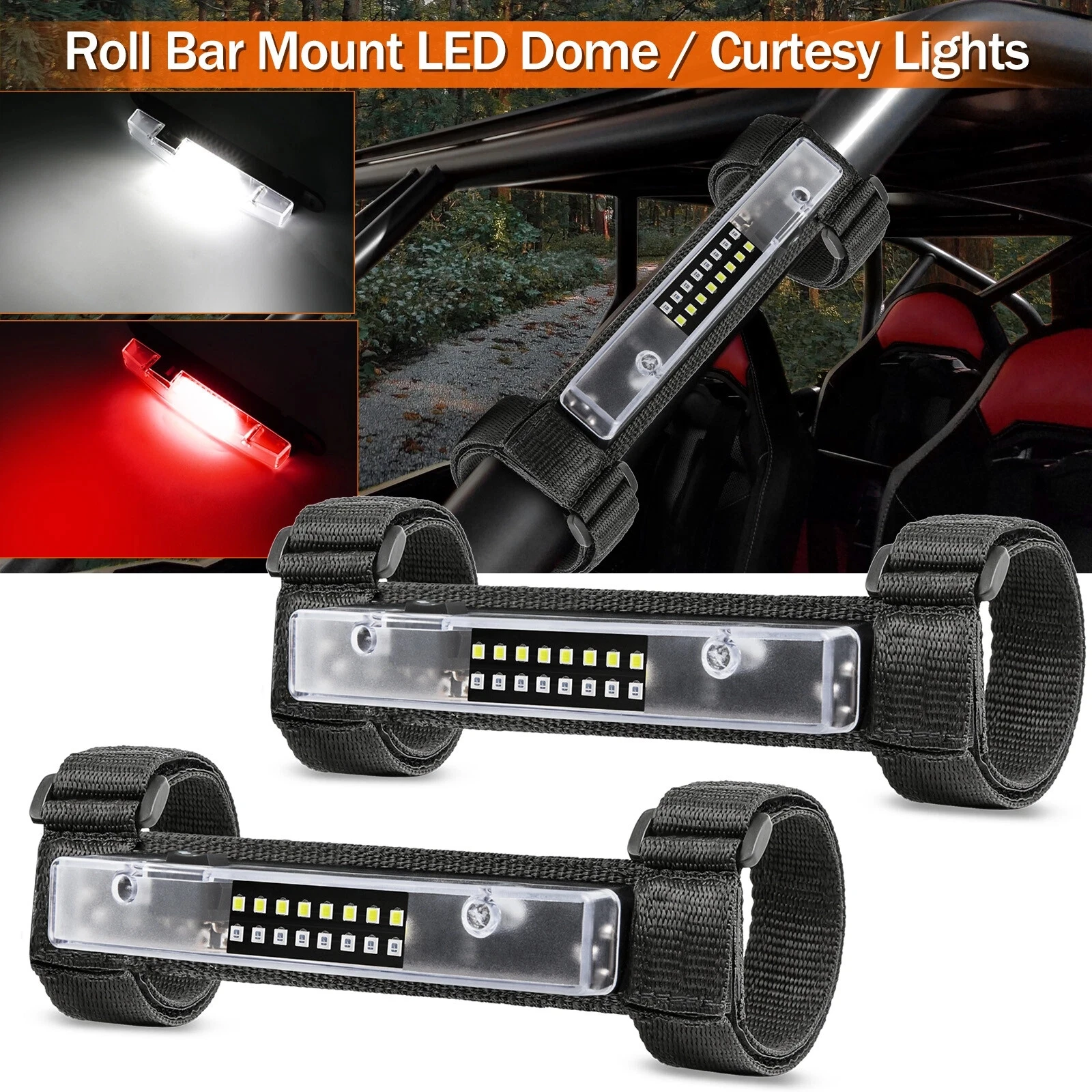 High Quality LED Dome Reading Light for CFMoto UForce U10 Pro/ Uforce U10 Pro XL 2025 UTV Interior LED Dome Light RollBar Mounts
High Quality LED Dome Reading Light for CFMoto UForce U10 Pro/ Uforce U10 Pro XL 2025 UTV Interior LED Dome Light RollBar Mounts