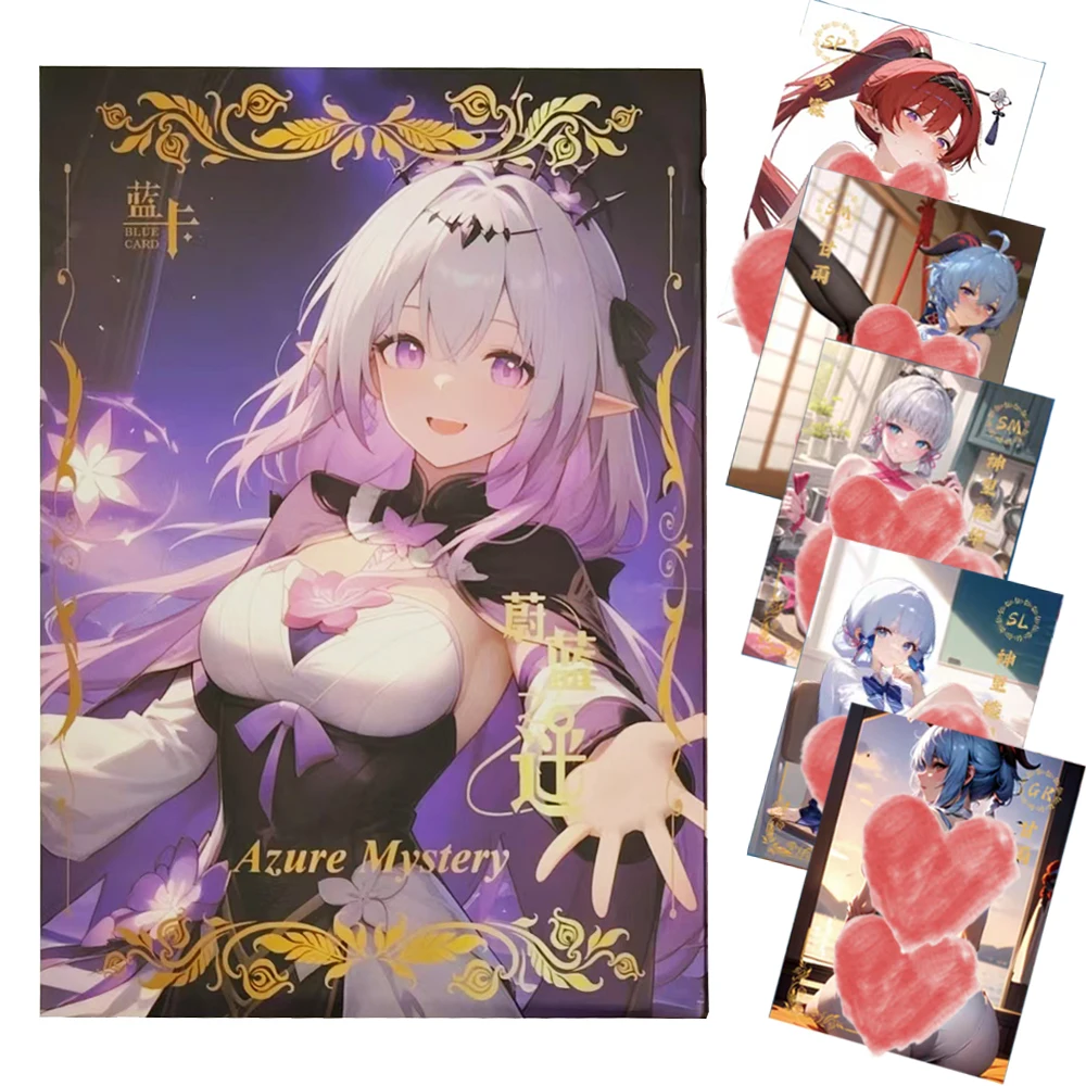 Genuine Azure Mystery Card for Children Sweet and Captivating Anime Girl Exquisite Limited Game Collection Card Christmas Gifts
Genuine Azure Mystery Card for Children Sweet and Captivating Anime Girl Exquisite Limited Game Collection Card Christmas Gifts