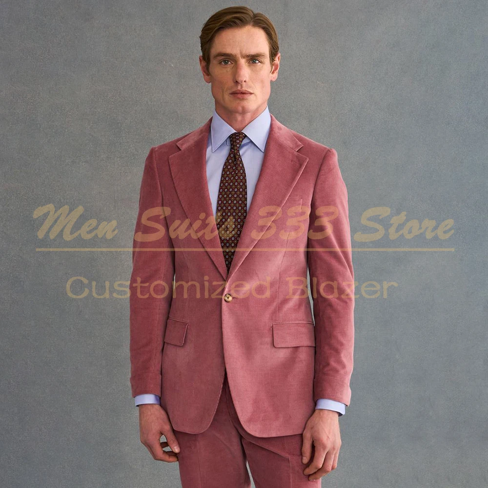 One-Button Suits for Men 2026 Fasion Velvet One-Button Blazer High Quality Velvet 2 Piece Jacket Pants Wedding Full Sets Costume
One-Button Suits for Men 2026 Fasion Velvet One-Button Blazer High Quality Velvet 2 Piece Jacket Pants Wedding Full Sets Costume