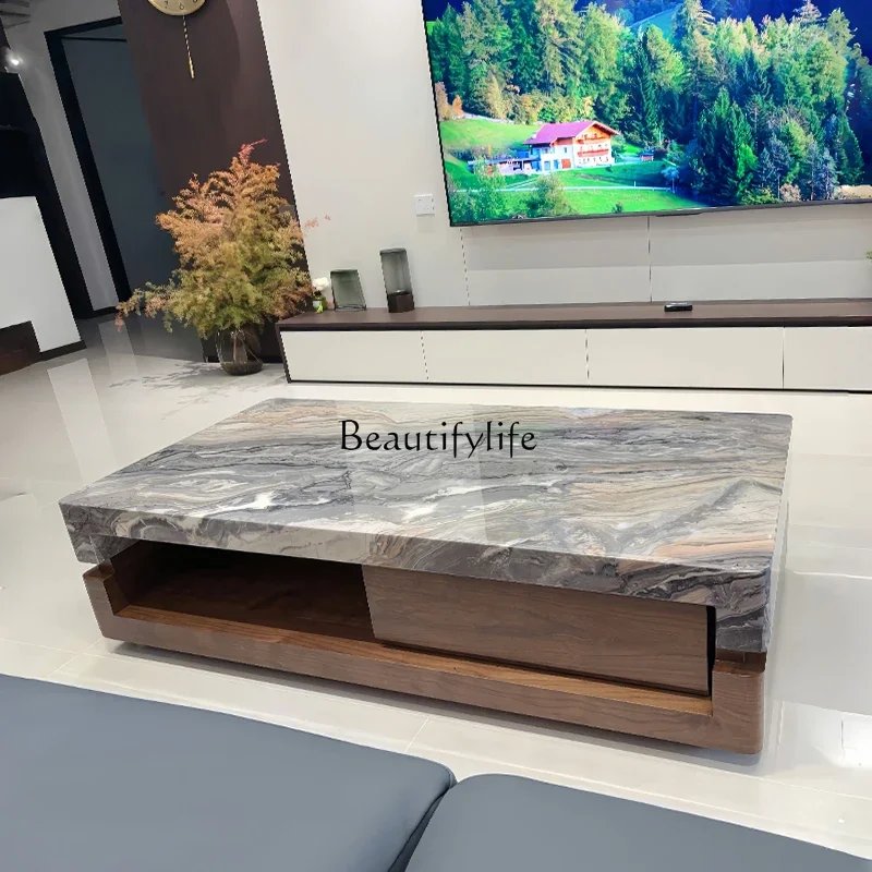 03.Venetian brown marble coffee table minimalist luxury stone antique storage walnut
03.Venetian brown marble coffee table minimalist luxury stone antique storage walnut
