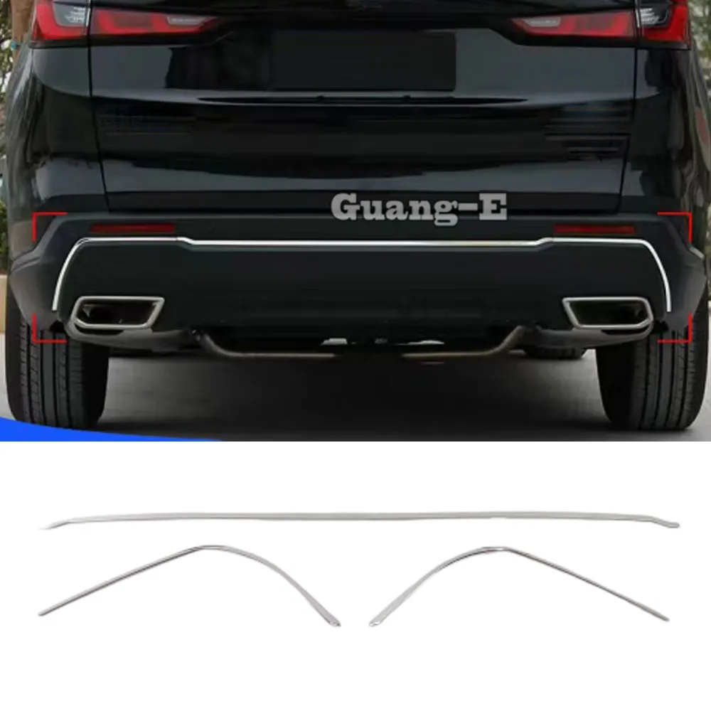 Car Rear Bumper Cover Trim Strip Decoration Frame Stainless Steel Auto Exterior Accessories For Honda CRV CR-V 2023 2024
Car Rear Bumper Cover Trim Strip Decoration Frame Stainless Steel Auto Exterior Accessories For Honda CRV CR-V 2023 2024