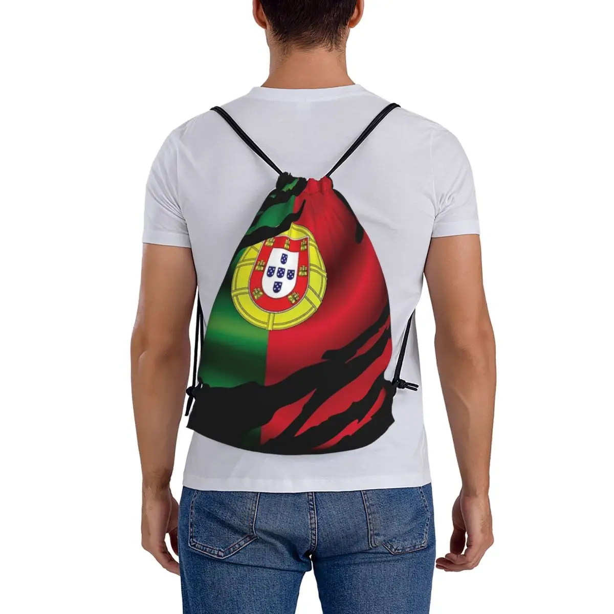 Flag Of Portugal Backpacks Portable Drawstring Bundle Pocket Shoes Bag Book Bags for Man Woman School
Flag Of Portugal Backpacks Portable Drawstring Bundle Pocket Shoes Bag Book Bags for Man Woman School
