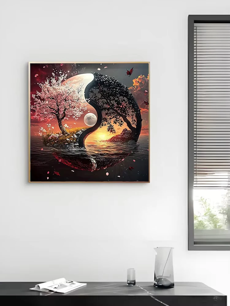 500PCS/1024 PCS Jigsaw Puzzles Taiji Yin Yang Tree Challenging Family Activity Game DIY Puzzle for Bedroom Home Decor Frameless
500PCS/1024 PCS Jigsaw Puzzles Taiji Yin Yang Tree Challenging Family Activity Game DIY Puzzle for Bedroom Home Decor Frameless