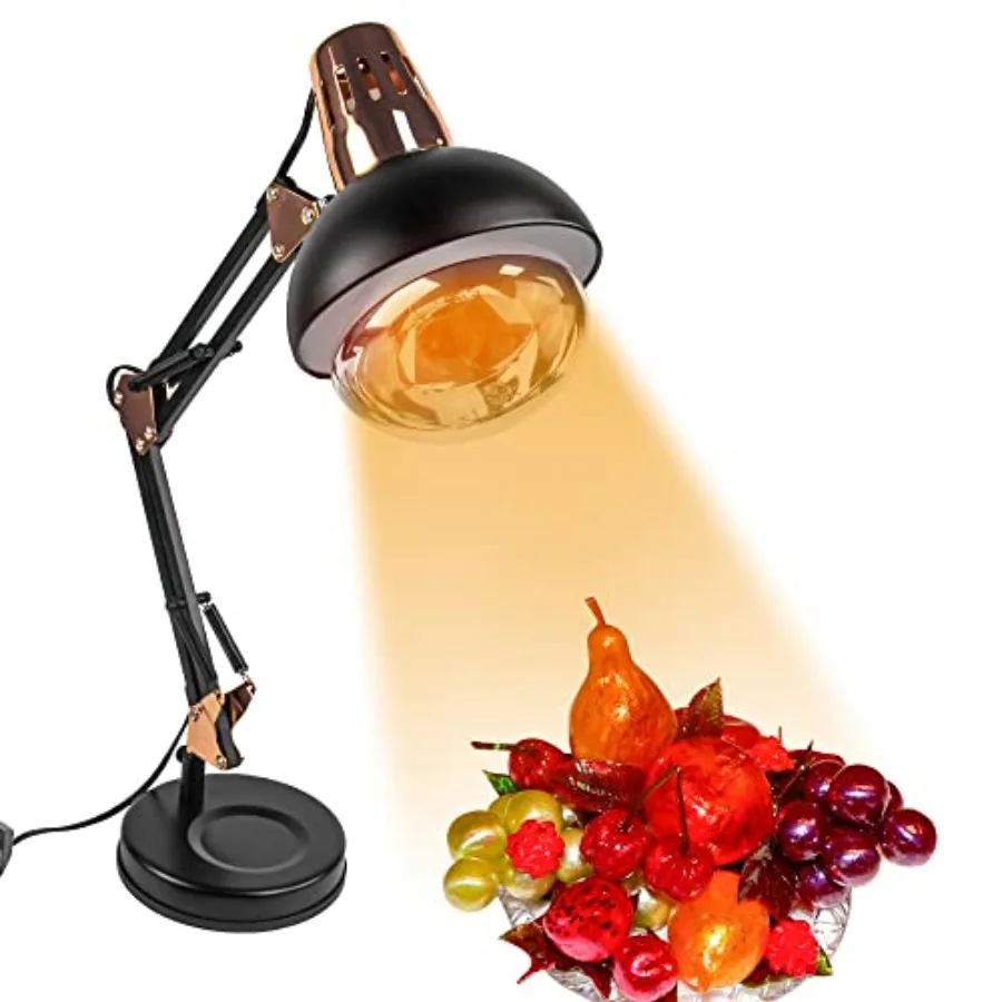 Sugar Heating Lamp: for baking confectionery, stainless steel body, matte black finish, precise temperature control rapid heati
Sugar Heating Lamp: for baking confectionery, stainless steel body, matte black finish, precise temperature control rapid heati