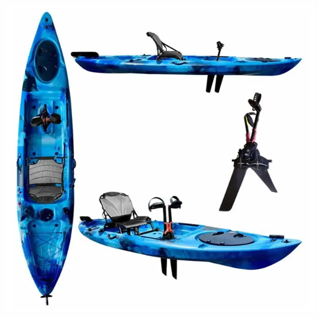 Hot SalesFoot Pedal Fin Pedal Kayak Outdoor Sports Sightseeing Fitness Entertainment Canoe Fishing Boat
Hot SalesFoot Pedal Fin Pedal Kayak Outdoor Sports Sightseeing Fitness Entertainment Canoe Fishing Boat