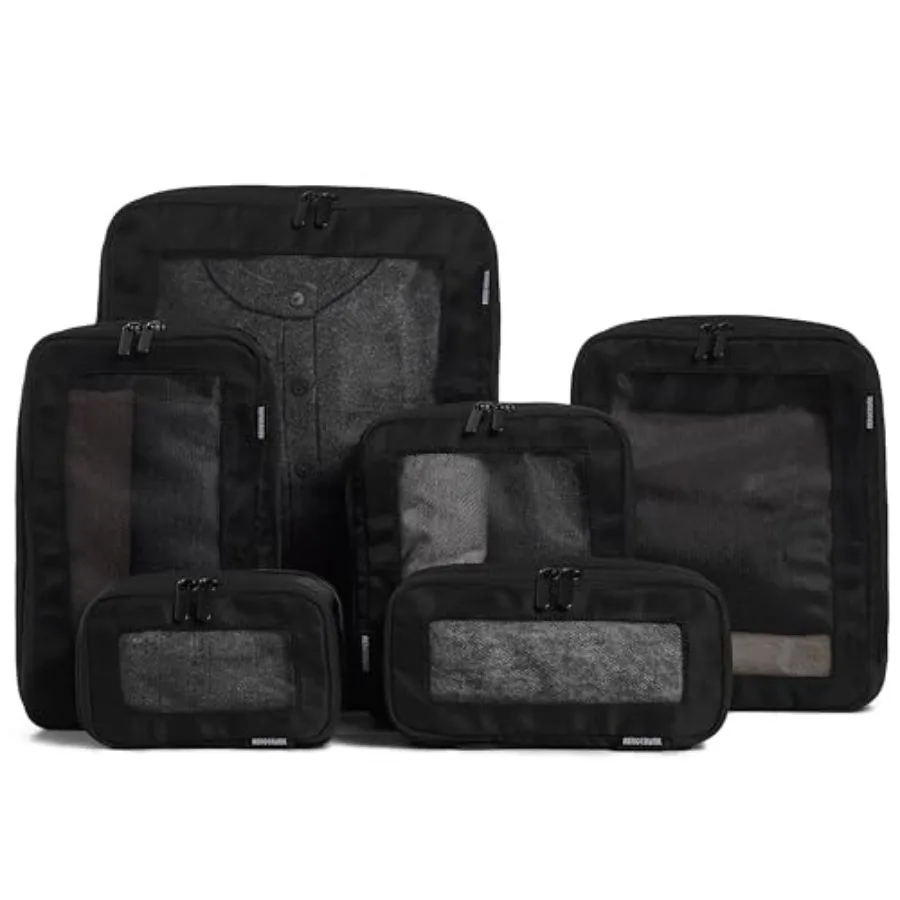 Compression Packing Cubes for Travel - Luggage Organizer Bags - Double Zipper Packing Cubes for Suitcases
Compression Packing Cubes for Travel - Luggage Organizer Bags - Double Zipper Packing Cubes for Suitcases