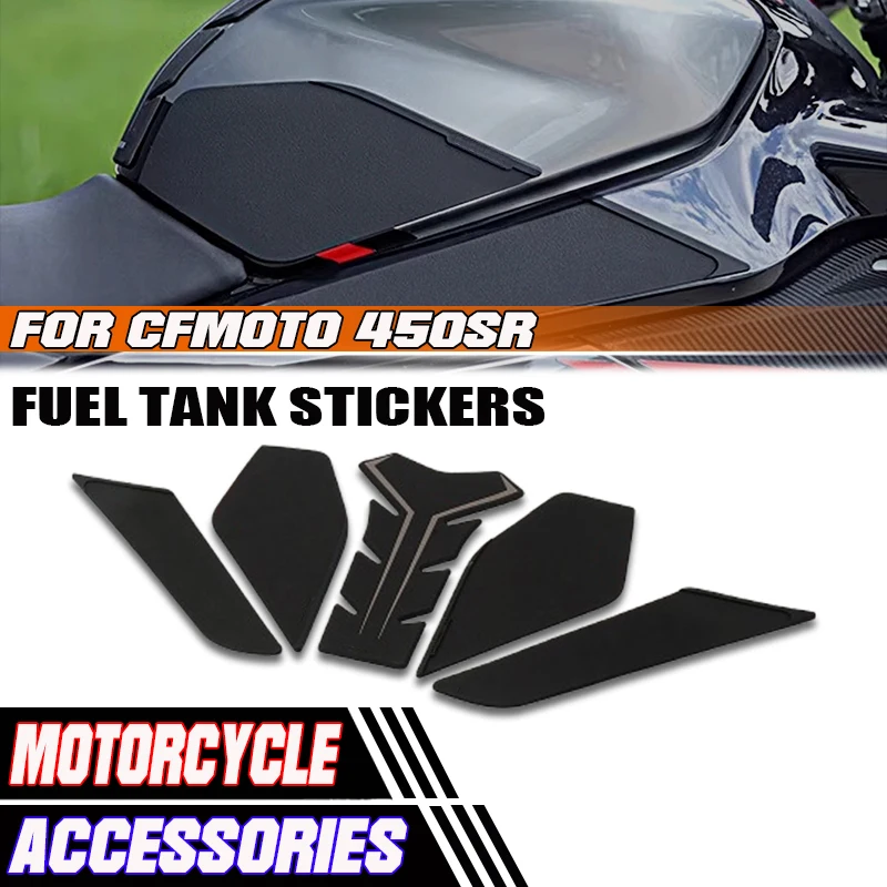For Cfmoto 450 SR 450SR 450sr 450 sr 2022 2023 Motorcycle Fuel Tank Pads Knee Grips Anti-slip Sticker Rubber Protection Decal
For Cfmoto 450 SR 450SR 450sr 450 sr 2022 2023 Motorcycle Fuel Tank Pads Knee Grips Anti-slip Sticker Rubber Protection Decal