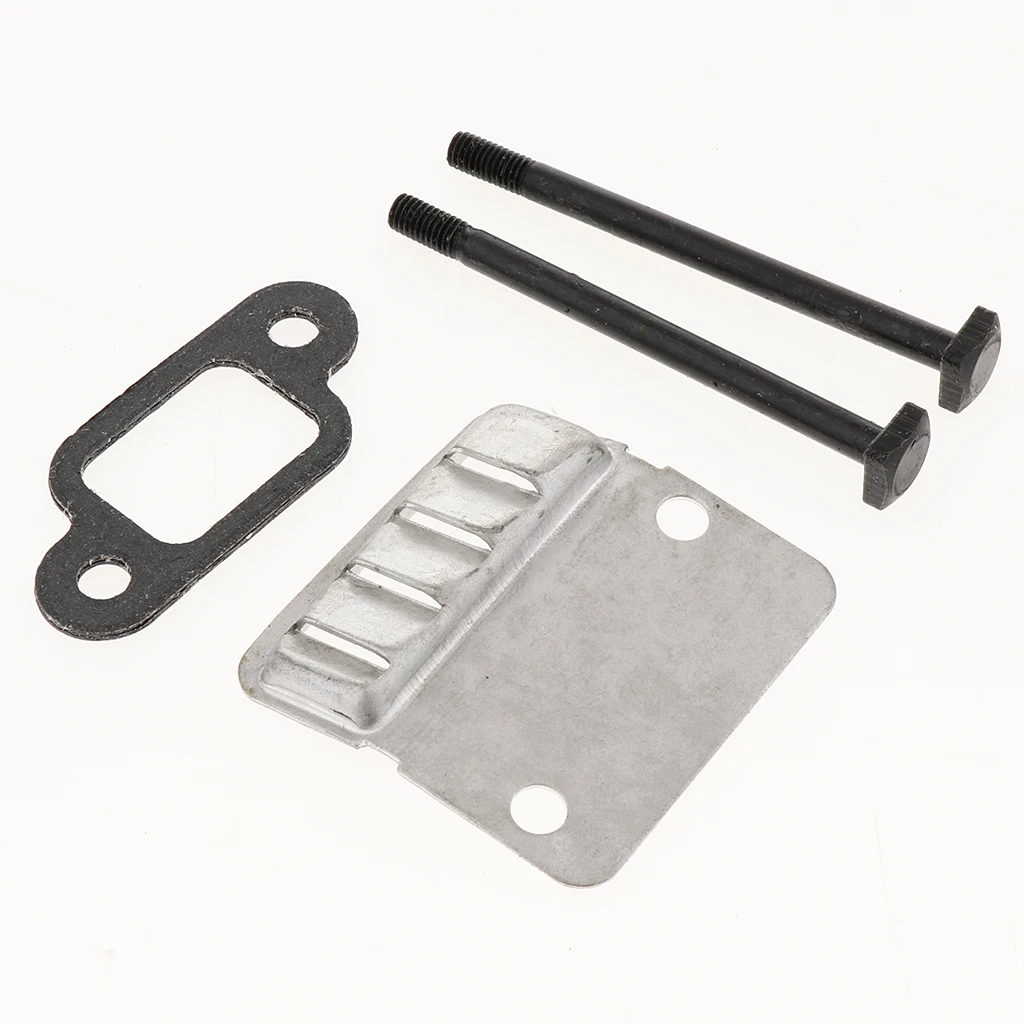 Chainsaw Muffler Exhaust Kit Alloy Gasket Bolts Durable Replacement for 017 018 MS170 MS180 Forestry Maintenance
Chainsaw Muffler Exhaust Kit Alloy Gasket Bolts Durable Replacement for 017 018 MS170 MS180 Forestry Maintenance