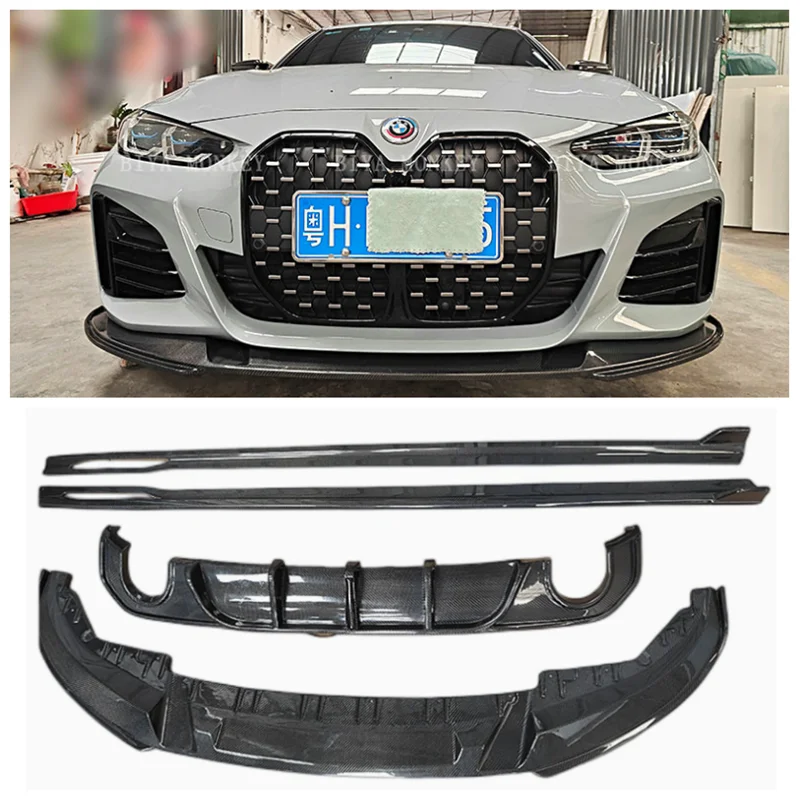 For BMW 4 Series G26 425i 2021 2022 2023 High Quality Carbon Fiber Bumper Front Lip Rear Diffuser Side Skirt Spoiler Body Kit
For BMW 4 Series G26 425i 2021 2022 2023 High Quality Carbon Fiber Bumper Front Lip Rear Diffuser Side Skirt Spoiler Body Kit