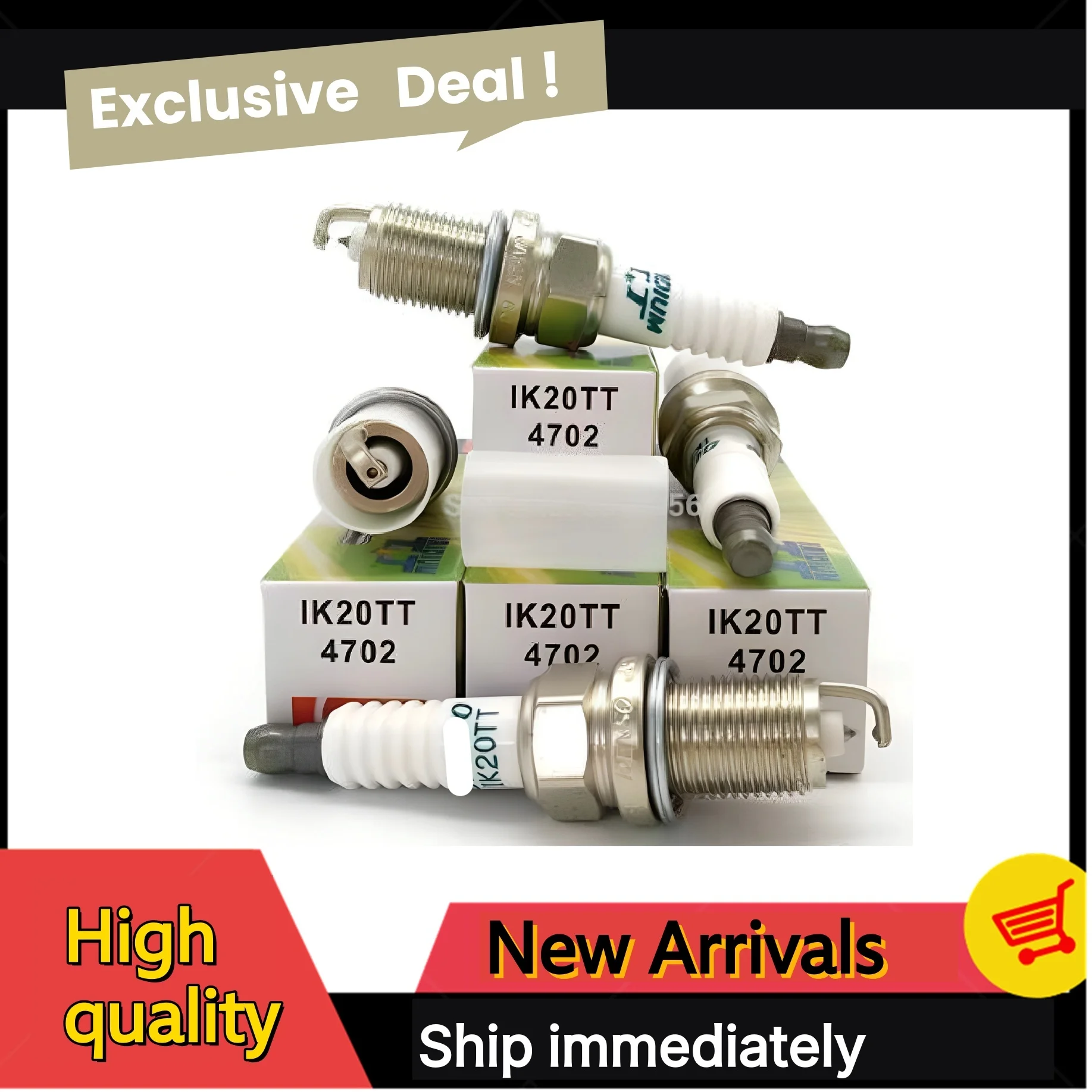 4pcs 8pcs Original Iridium Spark Plug IK20TT 4702 Suitable For Toyota Camry RAV4 Pajero etc
4pcs 8pcs Original Iridium Spark Plug IK20TT 4702 Suitable For Toyota Camry RAV4 Pajero etc