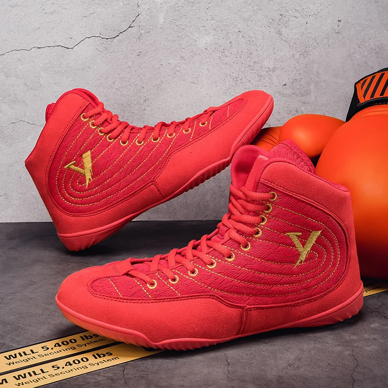 Men Boxing Shoes Comfortable Gym Combat Lightweight Male Breathable Top Quality Outdoor Struggle Sneakers Judo Wrestling Shoes
Men Boxing Shoes Comfortable Gym Combat Lightweight Male Breathable Top Quality Outdoor Struggle Sneakers Judo Wrestling Shoes