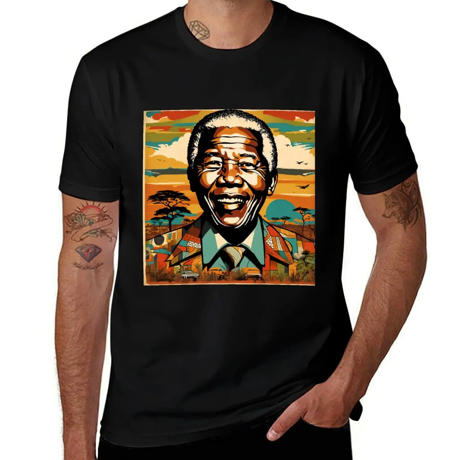 Nelson Mandela T-Shirt funny meme t-shirts tshirts personalised valentines clothes cotton man t-shirts mens vintage t shirts
Nelson Mandela T-Shirt funny meme t-shirts tshirts personalised valentines clothes cotton man t-shirts mens vintage t shirts