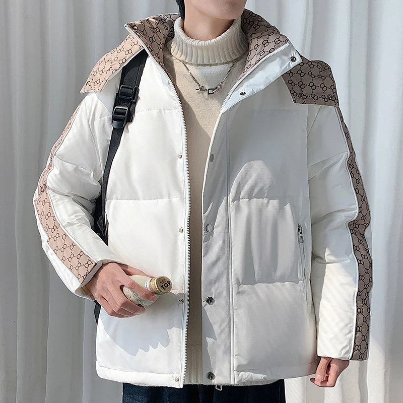 Winter White Duck Down Jackets Coats For Men Patchwork with Hooded Warm Coat Male Windbreaker Clothing
Winter White Duck Down Jackets Coats For Men Patchwork with Hooded Warm Coat Male Windbreaker Clothing